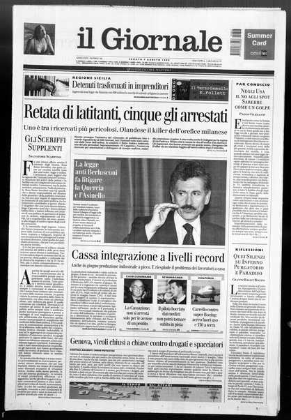 Il giornale : quotidiano del mattino